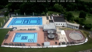 Lázně Kostelec u Zlína - Areál bazénů - 13.6.2026 v 07:45