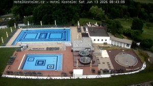 Lázně Kostelec u Zlína - Areál bazénů - 13.6.2026 v 08:45