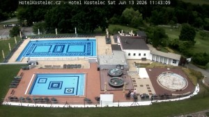 Lázně Kostelec u Zlína - Areál bazénů - 13.6.2026 v 11:45