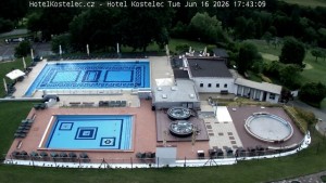 Kurort Kostelec bei Zlín - Schwimmbadgelände - 16.6.2026 v 17:45 Kurort Kostelec bei Zlín - Schwimmbadgelände - 16.6.2026 v 17:45