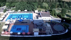 Lázně Kostelec u Zlína - Areál bazénů - 29.6.2026 v 07:45