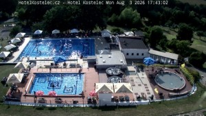 Kurort Kostelec u Zlína - Schwimmbadgelände - 3.8.2026 v 17:45