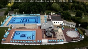 Lázně Kostelec u Zlína - Areál bazénů - 24.8.2026 v 06:45 Lázně Kostelec u Zlína - Areál bazénů - 24.8.2026 v 06:45