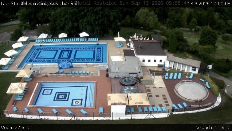 Lázně Kostelec u Zlína - Areál bazénů - 13.9.2026 v 10:00