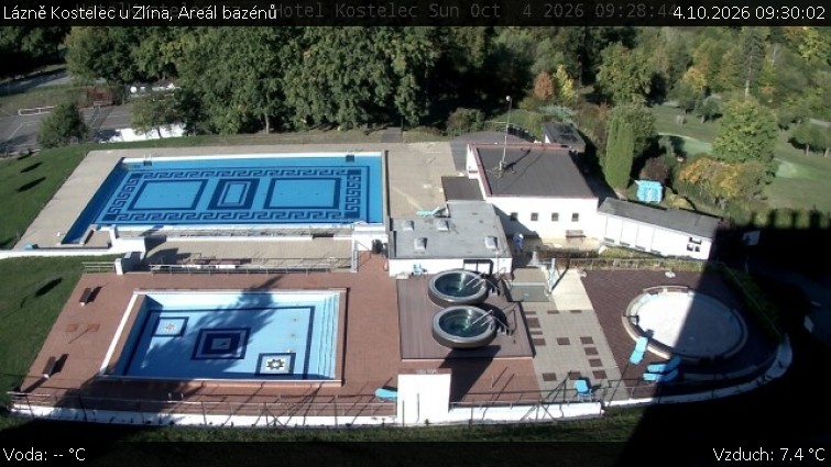Lázně Kostelec u Zlína - Areál bazénů - 4.10.2026 v 09:30