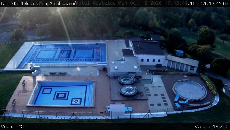 Lázně Kostelec u Zlína - Areál bazénů - 5.10.2026 v 17:45