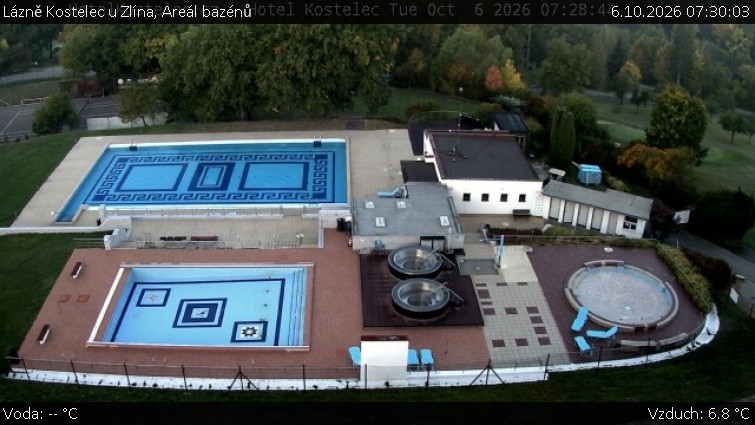 Lázně Kostelec u Zlína - Areál bazénů - 6.10.2026 v 07:30