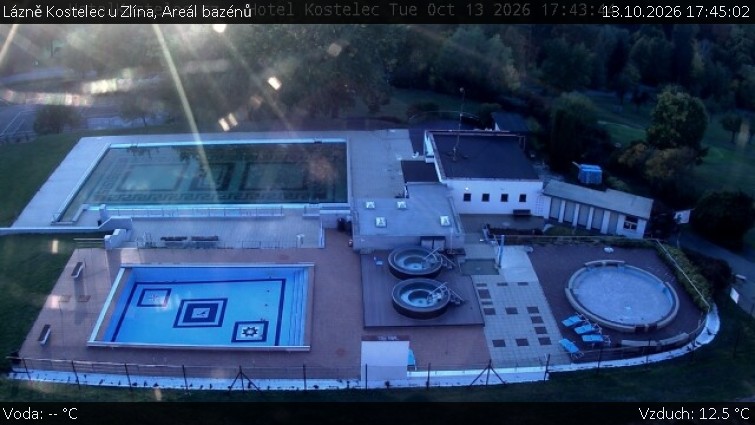 Lázně Kostelec u Zlína - Areál bazénů - 13.10.2026 v 17:45
