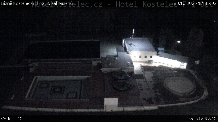 Lázně Kostelec u Zlína - Areál bazénů - 30.10.2026 v 17:45