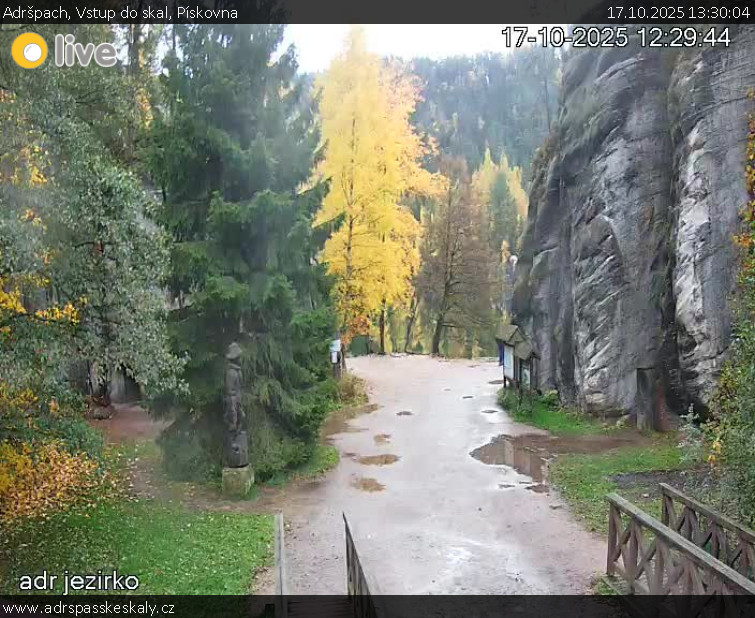 Adršpach - Vstup do skal, Pískovna - 17.10.2025 v 13:30