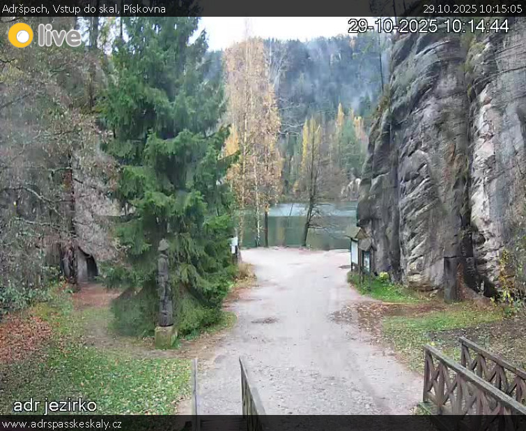 Adršpach - Vstup do skal, Pískovna - 29.10.2025 v 10:15 Adršpach - Vstup do skal, Pískovna - 29.10.2025 v 10:15