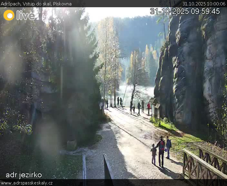 Adršpach - Vstup do skal, Pískovna - 31.10.2025 v 10:00 Adršpach - Vstup do skal, Pískovna - 31.10.2025 v 10:00