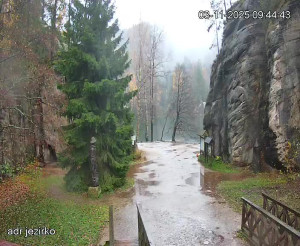 Adršpach - Vstup do skal, Pískovna - 3.11.2025 v 09:45