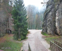 Vstup do skal, Pískovna