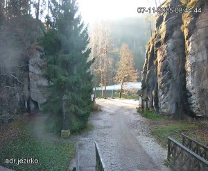 Adršpach - Vstup do skal, Pískovna - 7.11.2025 v 08:45 Adršpach - Vstup do skal, Pískovna - 7.11.2025 v 08:45