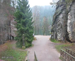 Vstup do skal, Pískovna