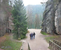 Vstup do skal, Pískovna