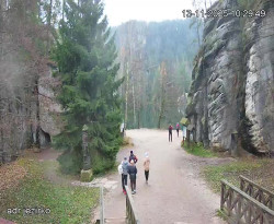 Vstup do skal, Pískovna