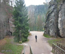 Vstup do skal, Pískovna