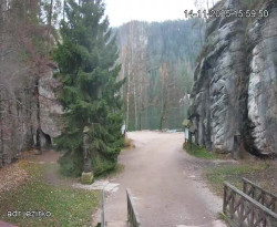 Vstup do skal, Pískovna