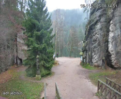 Vstup do skal, Pískovna