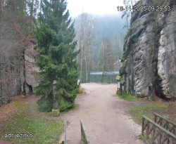 Vstup do skal, Pískovna