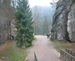 Vstup do skal, Pískovna