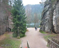 Vstup do skal, Pískovna