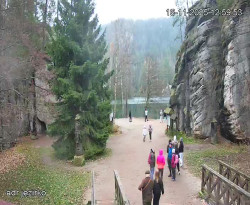 Vstup do skal, Pískovna