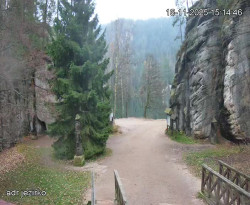 Vstup do skal, Pískovna