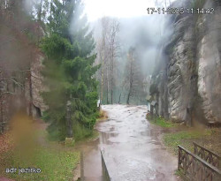 Vstup do skal, Pískovna