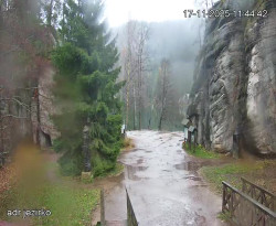 Vstup do skal, Pískovna