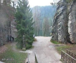 Vstup do skal, Pískovna