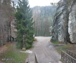 Vstup do skal, Pískovna