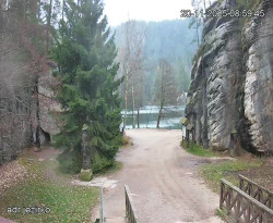 Vstup do skal, Pískovna