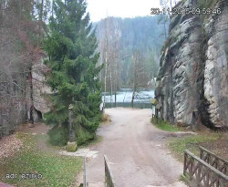 Vstup do skal, Pískovna