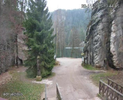 Vstup do skal, Pískovna