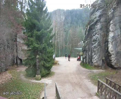 Vstup do skal, Pískovna