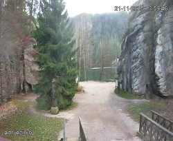 Vstup do skal, Pískovna