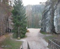 Vstup do skal, Pískovna