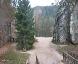 Vstup do skal, Pískovna