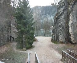 Vstup do skal, Pískovna