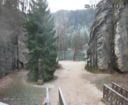 Vstup do skal, Pískovna