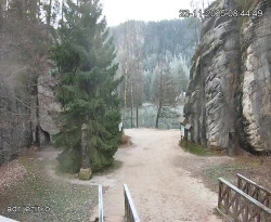 Vstup do skal, Pískovna