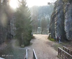 Vstup do skal, Pískovna