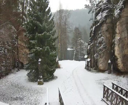 Vstup do skal, Pískovna