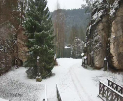 Vstup do skal, Pískovna