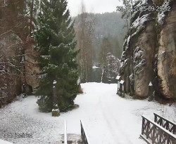 Vstup do skal, Pískovna