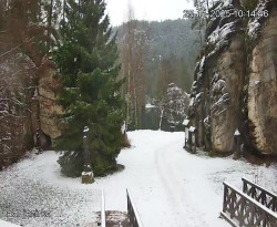 Vstup do skal, Pískovna