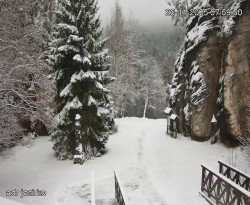 Vstup do skal, Pískovna